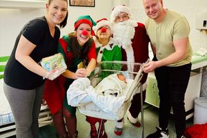 Święta w szpitalu z noworodkiem.