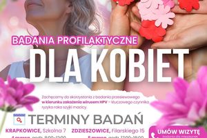 Badania profilaktyczne dla kobiet.