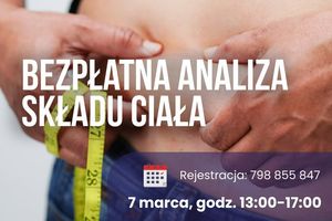 Bezpłatna analiza składu ciała.