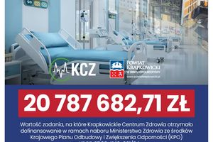 Nowoczesna sala szpitalna.