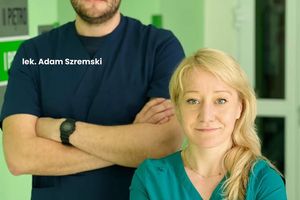 Zespół medyczny w szpitalu.