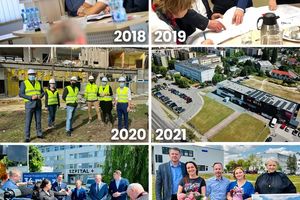 Ewolucja projektu szpitala.