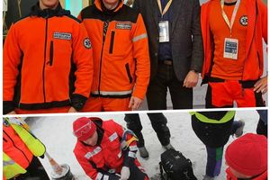 Ratownicy medyczni w akcji.